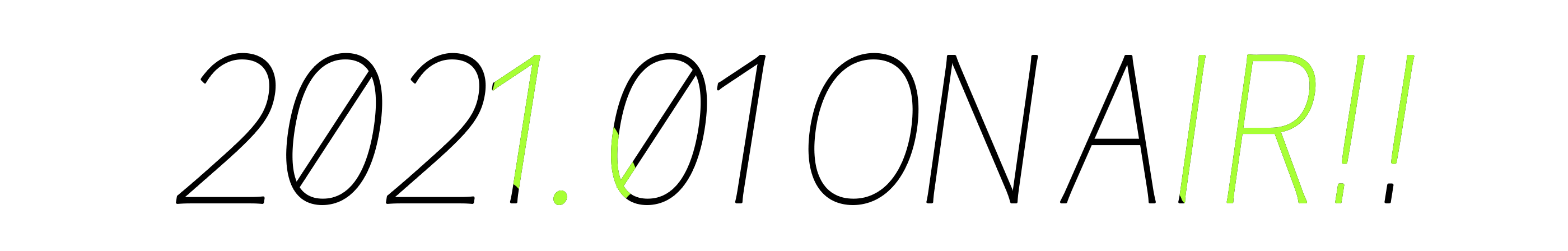 2010.01 ON AIR!!
